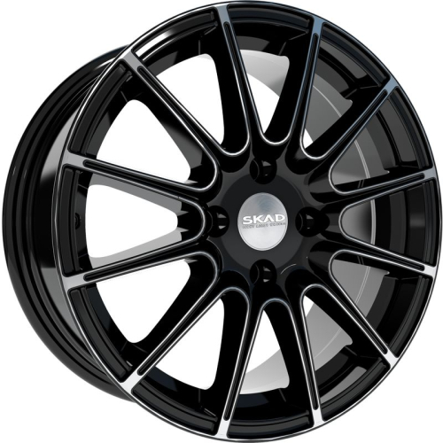 Диск литой 16x7.0 4x100 ET38 d67.1 SKAD LE-MANS (Алмаз Черный)